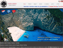 Tablet Screenshot of boraborasailing.it